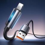 Mcdodo Cablu de date Mcdodo CA-5660, USB-A la Lightning Fast Charging, 3A LED, 1.2m Negru