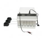 BRECKNER Incubator automat 30 oua 50W, 12V-220V cu rotire automata, control temperatura, umiditate, afisaj digital