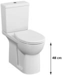 VitrA WC kombinált Vitra Conforma fehér fényes felülettel vario lefolyó CONFSET5816 (CONFSET5816)