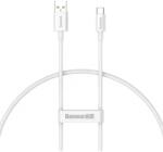 Baseus Superior Series Fast Charging Datový Kabel USB - USB-C 100W 0.25m Moon White