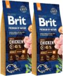 Brit Brit Premium By Nature Adult M 2x8kg
