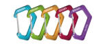 Ocún Mini Carabiners Цвят: червен