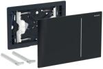 Geberit Sigma70 - Öblítésvezérlés, fekete üveg 242.813. SJ. 1 (242.813.SJ.1)