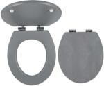 FERRO Prestige - WC-ülőke, MDF, Softclose, betonszürke WC/SOFTSTONE2 (WC/SOFTSTONE2)