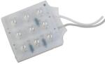 Vipow LED0107 LED panel, zöld, 9LED, 12V (LED0107)