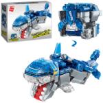 Qman Csoda Kocka: Hullámijesztő Cápa | 140 db építőkocka | építőjáték | QMAN 41209 (41209) - innotechshop - 4 490 Ft