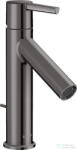 Hansgrohe AXOR STARCK hidegindításos mosdó csaptelep automata leeresztővel, polírozott fekete króm 10007330 (10007330)