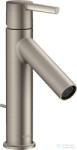 Hansgrohe AXOR STARCK hidegindításos mosdó csaptelep automata leeresztővel, rozsdamentes acél hatású 10007800 (10007800)