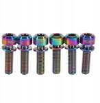  Titánium kerékpár kormánycsavarok M5 x 18 mm 6 db-os szett (TJ00403-02)