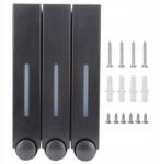  Fekete Fali Szappan Adagoló Folyékony Gél Sampon (3111200003713)