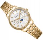 Adriatica Női Arany Óra Adriatica A3601 Szafír Holdfazis (zegarek damski fazy księżyca złoty)