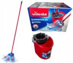 Vileda SuperMocio 3 Action Velour Szett - Csíkos felmosó Vödör (137579)