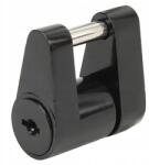 QWE Pótkocsi Vonóhorog Kuplungzár 1/4 Coll