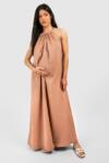 Boohoo Barna Kismama Maxi Ruha 16N B18__L