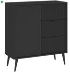 INTERMEBLE BARCELONA Komód Fekete Színben