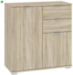INTERMEBLE Komód Tölgy Színben Fiókkal EASY 71, 5 cm - fenyobutor24 - 39 273 Ft