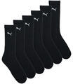 PUMA Zoknik PUMA CREW SOCK Pack de 6 Fekete 39 / 42