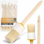 TRCR 10x Ecset Kerek 50 mm Festmény Falfesték Bútor Festék Fa Z1-T (SE030107605)