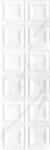 BIEN Faianta rectificata tip marmura, Paris White Decofon 30x90, alb, finisaj lucios (8692844922000)
