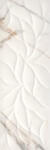 BIEN Faianta rectificata tip marmura, Marvy Glossy Decofon 30x90 cm, alb, finisaj lucios (8697497190202)