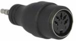  Adaptor DIN 5 pini mama - Jack 3.5 mm mufa stereo tata dreapta (JC35W-DIN5G)