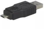 VCOM Adaptor USB 2.0 USB A tata - mufa tata USB B micro mufa nichelat VCOM CA416-PB (CA416) - pretexpert