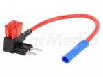 4CarMedia Splitter auto ATM 10A siguranta mini x2 1mm2 culoare rosu 4CarMedia (ROZ.04) - pretexpert