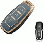  Ford 3 gombos smart kulcs TPU tok kék arany (TFO055AKE)