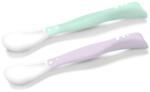  BabyOno etetőkanál puha flexibilis 2db lila 1066/03 (1066/03-58004124)