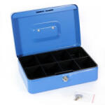 BLUERING Pénzkazetta fém 125x55x95 mm kicsi Bluering® kék (PNZK2) - iroda-ellatas