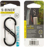 NITE IZE Karabína S-Biner #3 Dual - black (SB3-03-01)