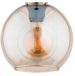 Alfa Lámpabúra üveg borostyán gömb 20 cm E27 Alfa (80656)