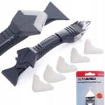  Fugázó kaparó, spakli szilikonhoz, fugákhoz, hézagokhoz (TA4138)