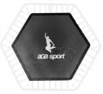 Aga Ugrófelület fitnesz trambulinhoz Fekete (K14753)