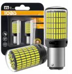 YOBIS Led Izzók P21/5W BAY15D 1157 Canbus Fehér Kétszálas Erős 150SMD 2 db