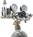 INVITAL Set complet de CO2 cu două trepte cu comutator nocturn și o sticlă de 2, 1 litri (INS00187)