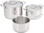 JUDGE Set oale 5 piese Judge Essentials, otel inoxidabil 18 10, 18 20 24 cm, argintiu (HO-S7A1X)