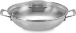 Le Creuset Wok cu capac, cu 3 straturi, 30 cm, 2 piese (96101130000000)