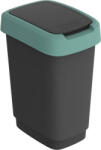 Rotho Coș de gunoi TWIST 10L - verde crem Cos de gunoi