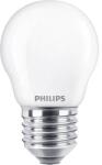 Philips 76347300 LED EEK F (A - G) E27 Csepp forma 4.3 W = 40 W Melegfehér (Ø x H) 4.5 cm x 8 cm 1 db (76347300) (76347300)