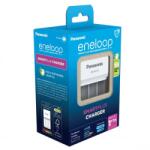 Eneloop Incarcator Incarcator Baterii Reincarcabile, Fara Acumulatori, SMART & QUICK cu Incarcare Individuala in 1.5h, Eneloop BQ-CC55E (A0114617) Incarcator baterii