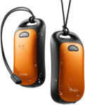Ocoopa Kézmelegítő UT4 Urban (UT3061- OG) - USB-C, IP45, Állítható hőmérséklet, Mágneses, Szíjjal, 2x 3000mAh - Narancssárga Ocoopa
