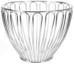 Excellent gyümölcstál, kerek, 23 x 17 cm, krómozott acél