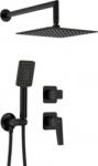 Deante Concealed Shower Set With Shower Head Blur Nero (nql N9yk)