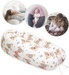 Scamp Formázható univerzális szoptatós párna /WhiteBrownBears