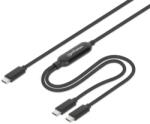 Manhattan Cablu de date Manhattan 355810, USB-C male - 2 x USB-C male, 2 m, Black (355810)
