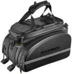 ROCKBROS A6-6 kerékpártáska csomagtartóba, 35 l, kihajtható zsebekkel - fekete - pepita