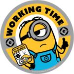 ABYstyle Pad pentru mouse ABYstyle Animation: Minions - Working Time (ABYACC546) Mouse pad