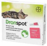 Dronspot Spot-on pentru pisici 0, 7 ml (2, 5-5 kg) 2x