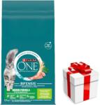 ONE Purina One Indoor Formula pulykás és búzás felnőtt macskaeledel 9, 75 kg + meglepetés a kutyának